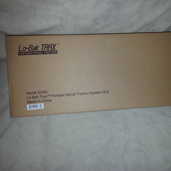 Portable Spinal Traction BY Lo-Bak TRAX Easy Comfort Home Office Travel Unisex - Picture 6 of 6